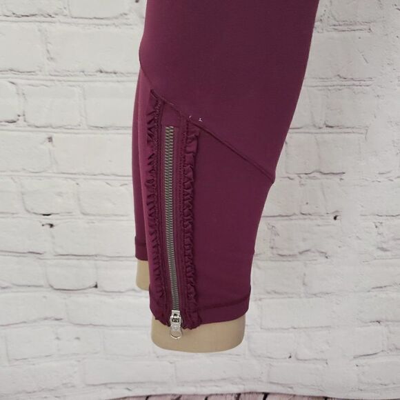 Lululemon Special Edition Wunder Under Pant Ruffled Up Plum Raspberry Glo 2 - Picture 8 of 10